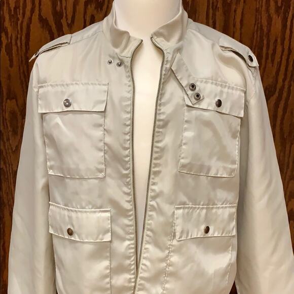 Mens Structure Bomber Jacket - Picture 2 of 9